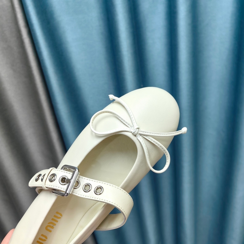 Miu Miu flat shoes